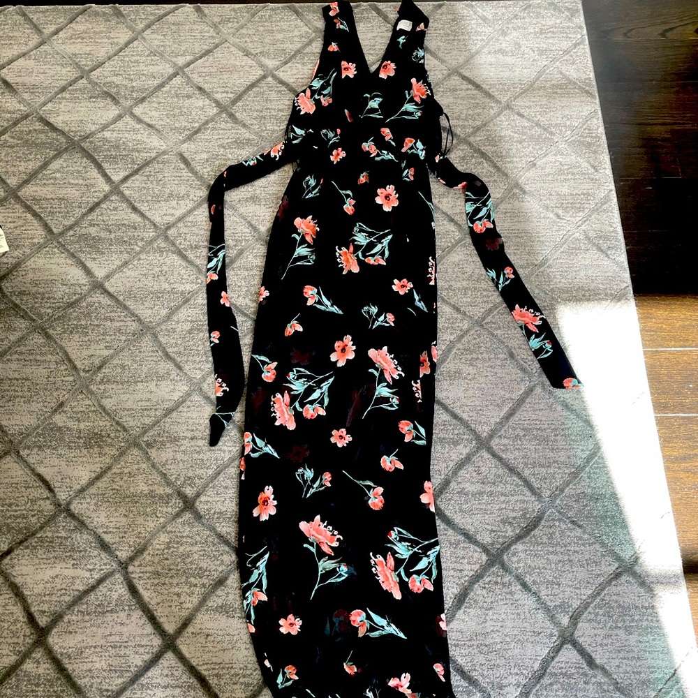 Floral maxi dress